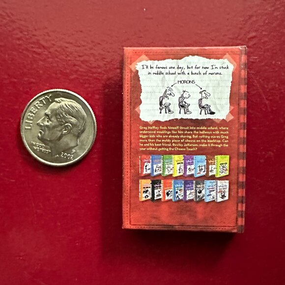 Mini Brands Books: Diary of a Wimpy Kid (hardback) - Picture 2 of 2